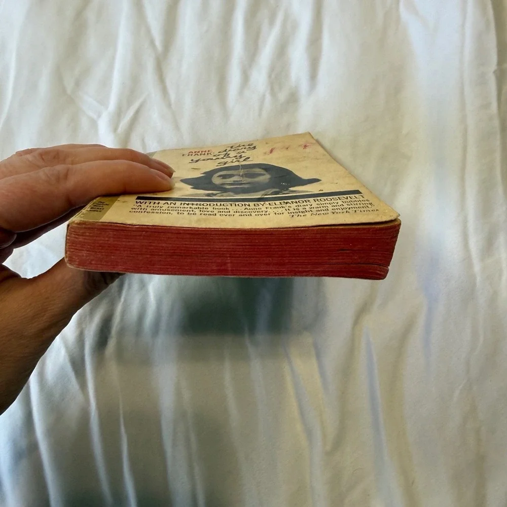 The Diary of a Young Girl Anne Frank 1967 Edition Eleanor Roosevelt Introduction